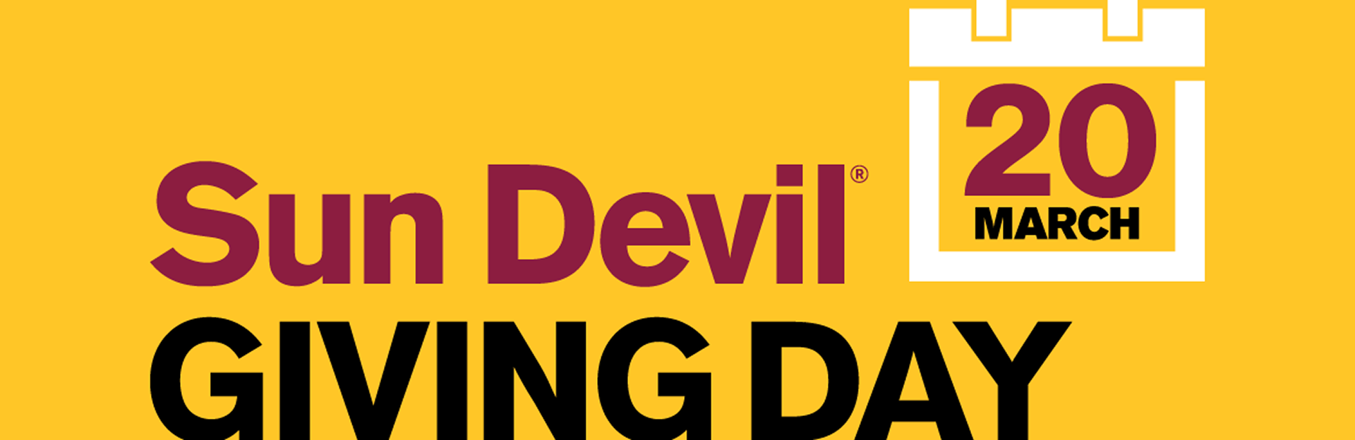 Sun Devil Giving Day, March 20 2025